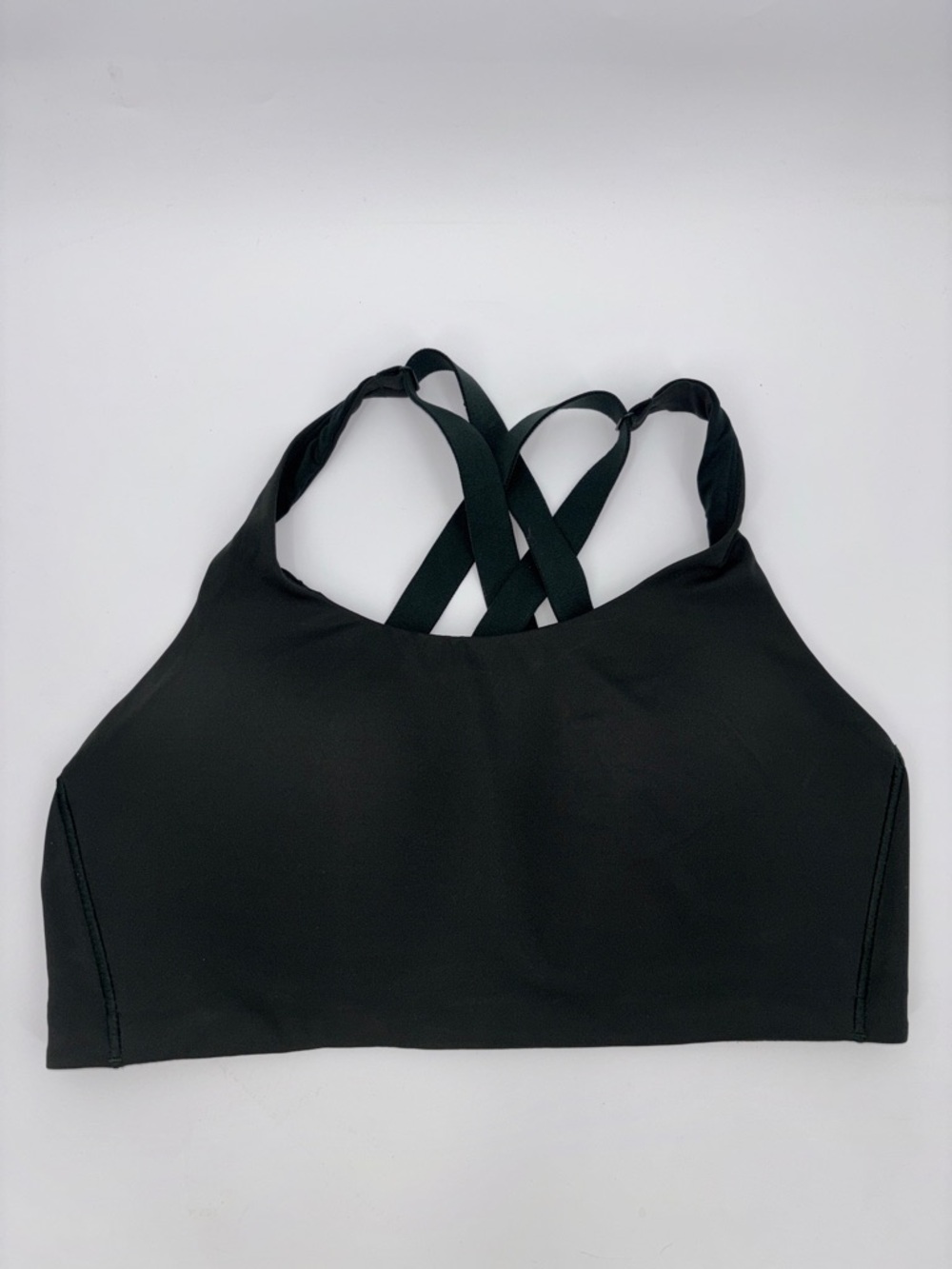 lululemon athletica Black Cross-Back Sports Bra